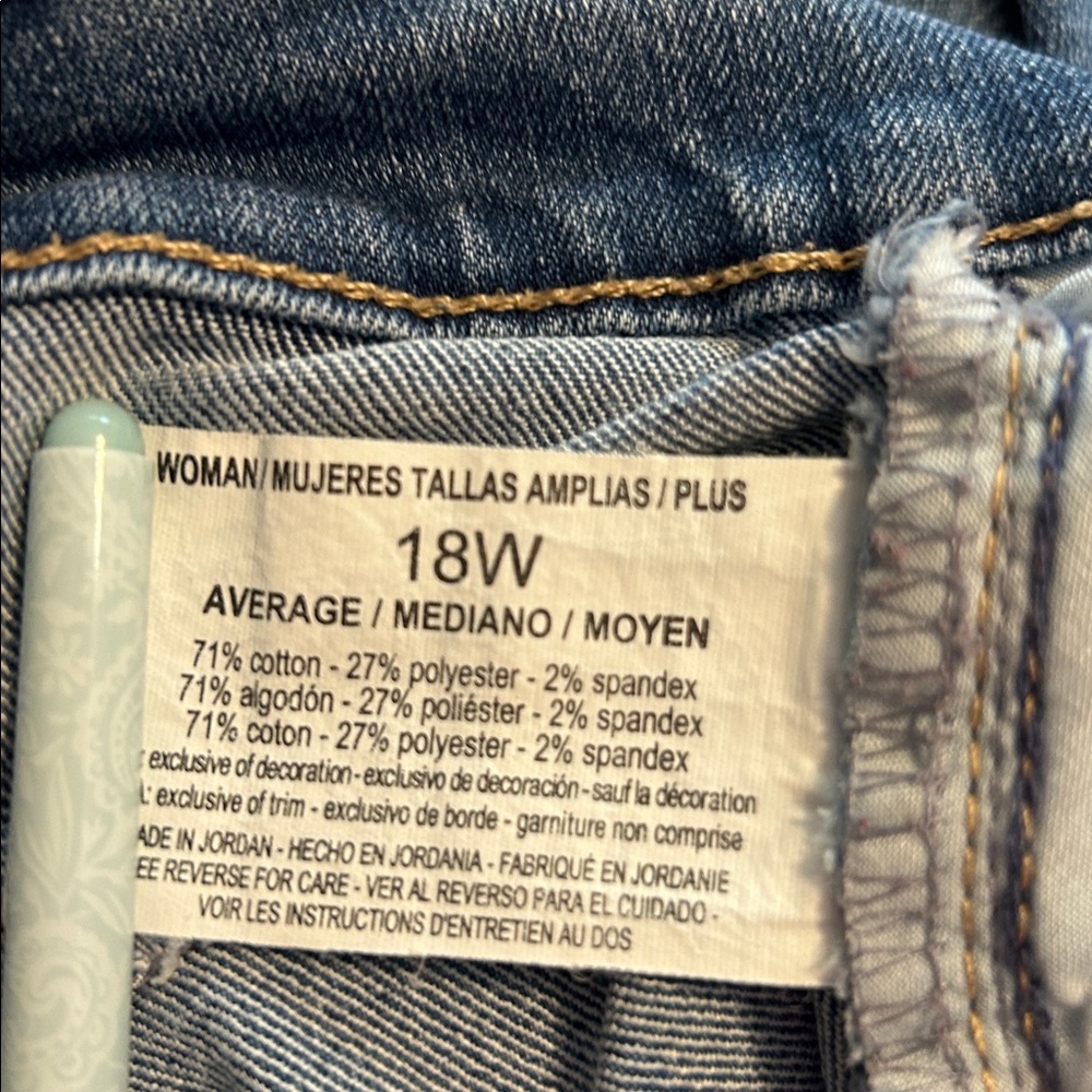 Gloria Vanderbilt Amanda Blue Jeans - Picture 8 of 10